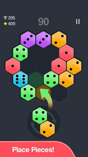 Dominoes! Merge - Hexa Puzzle截图1