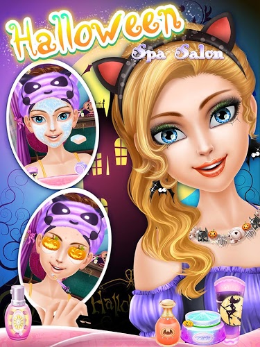 Halloween Spa Salon-Girl Game截图4