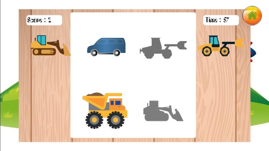 Vehicles Puzzles for Toddlers!截图3