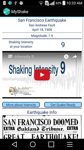 地震监测 MyShake截图5