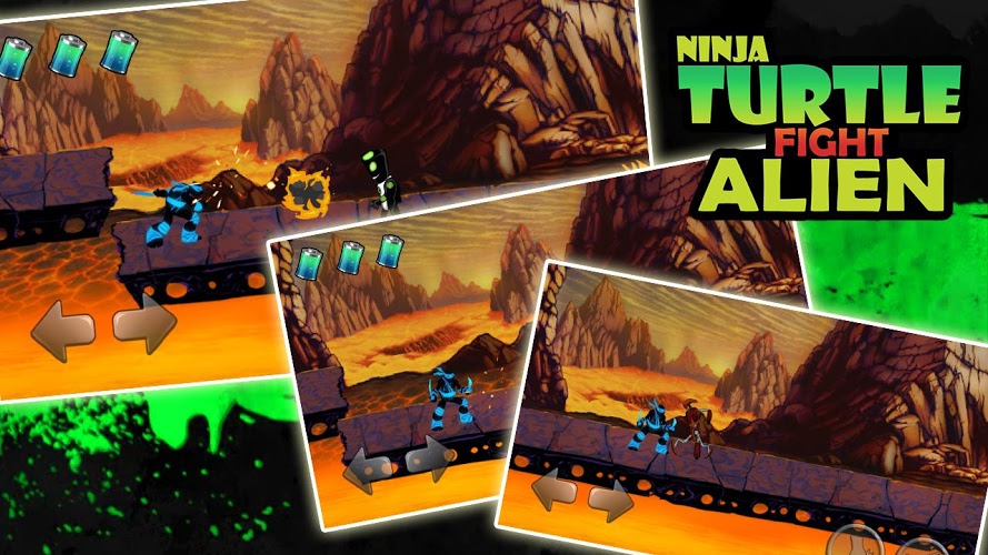 Turtles and Ninja fight Alien截图3