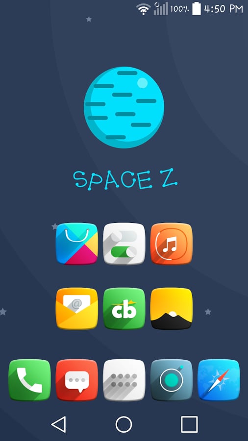 Space Z图标包截图2