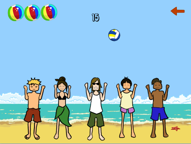 Passing ball - Arcade game截图2