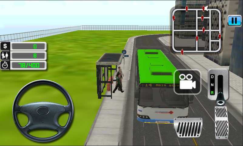 City Bus Driving 3D截图3