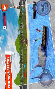 愤怒的鲨鱼模拟3D截图