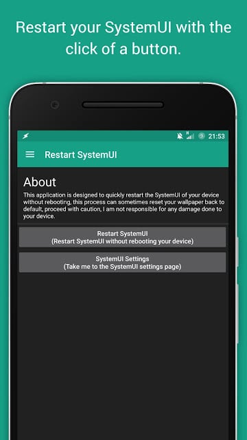 重启SystemUI:Restart SystemUI截图3