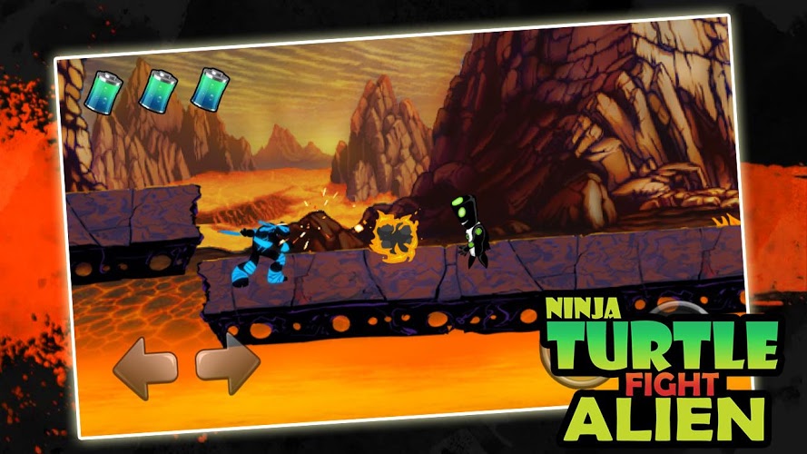 Turtles and Ninja fight Alien截图1