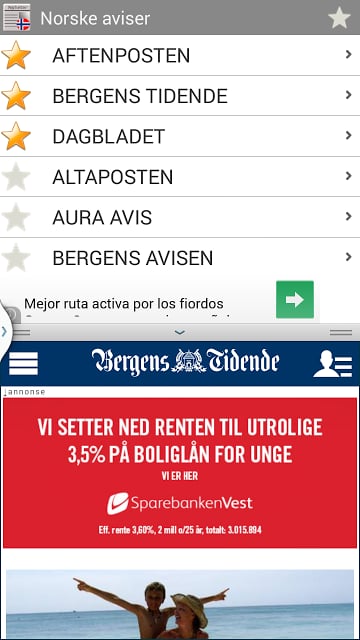 Norske aviser截图9