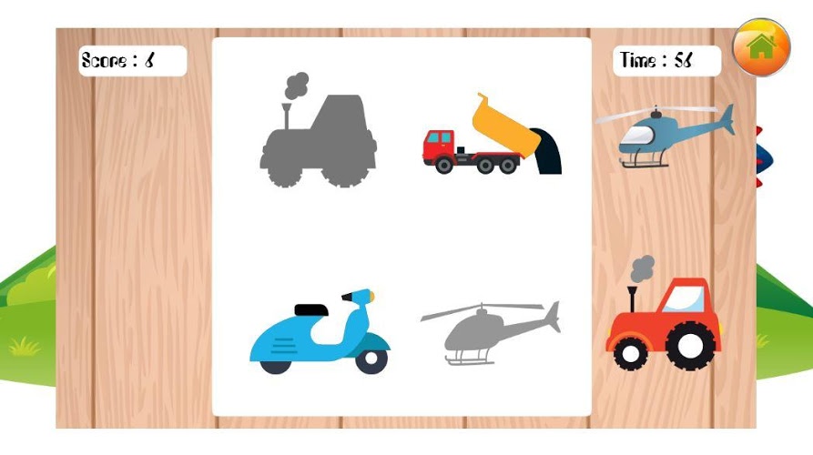 Vehicles Puzzles for Toddlers!截图4