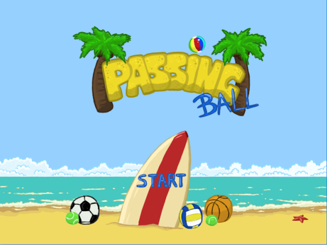 Passing ball - Arcade game截图1