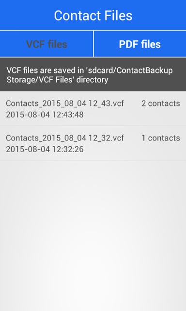 Contact Backup截图6