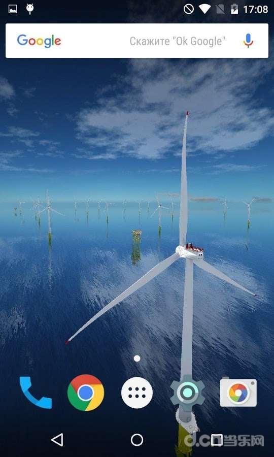 风力发电机动态桌面:Coastal Wind Farm 3D截图1