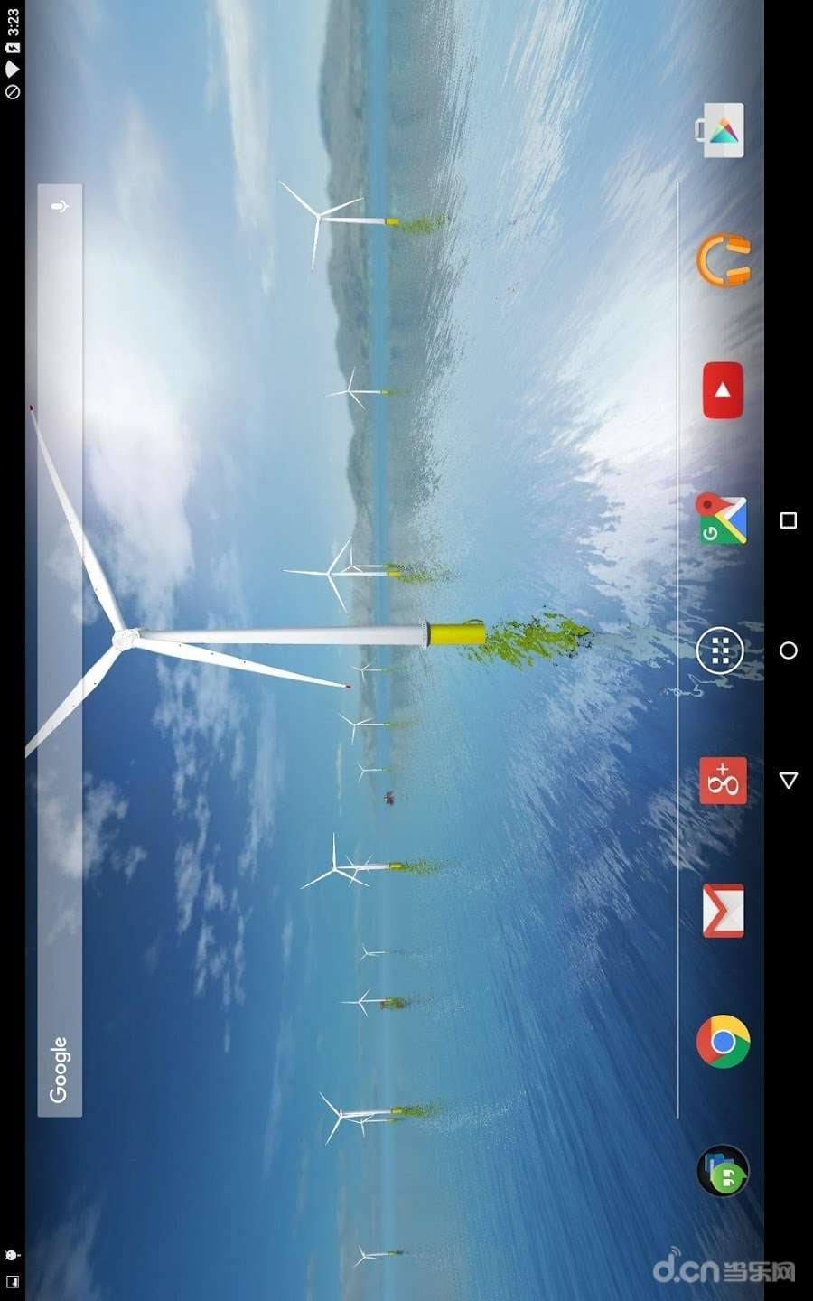 风力发电机动态桌面:Coastal Wind Farm 3D截图2
