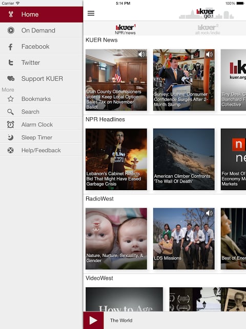 KUER Public Radio App截图3