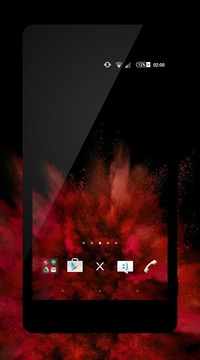 xBlack- Red索尼主题截图