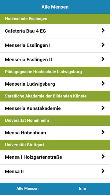 Mensa Stuttgart截图3