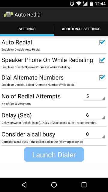 Auto Redial截图2