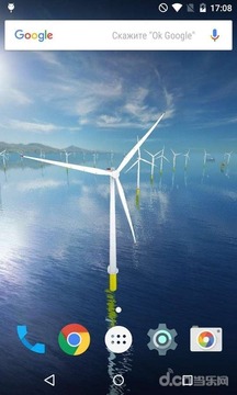 风力发电机动态桌面:Coastal Wind Farm 3D截图