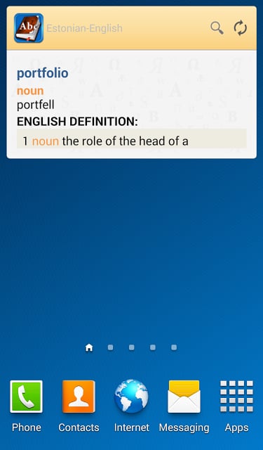 Estonian&lt;&gt;English Dictionary截图4