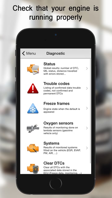 E OBD2 Facile -Car Diagnostics截图2