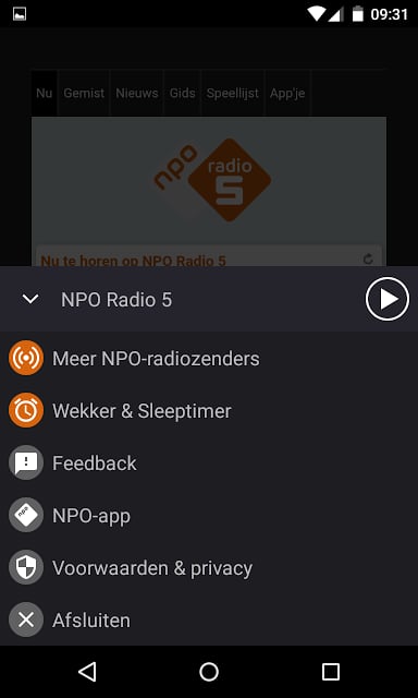 NPO Radio 5截图4