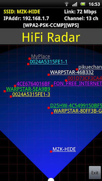 HiFi Radar截图