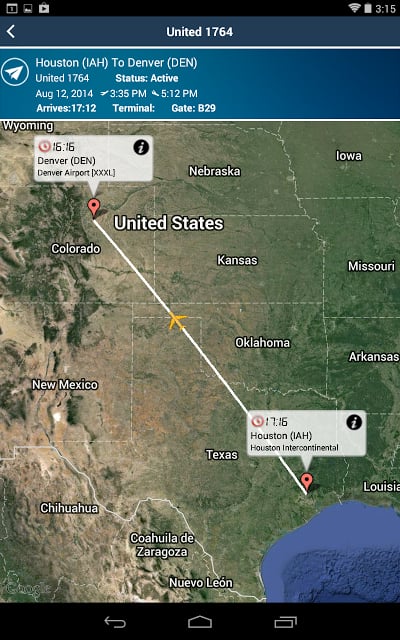 Denver Airport +Flight Tracker截图7