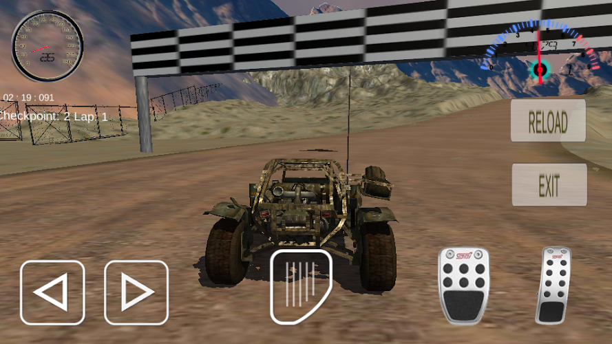 Buggy race desert截图4