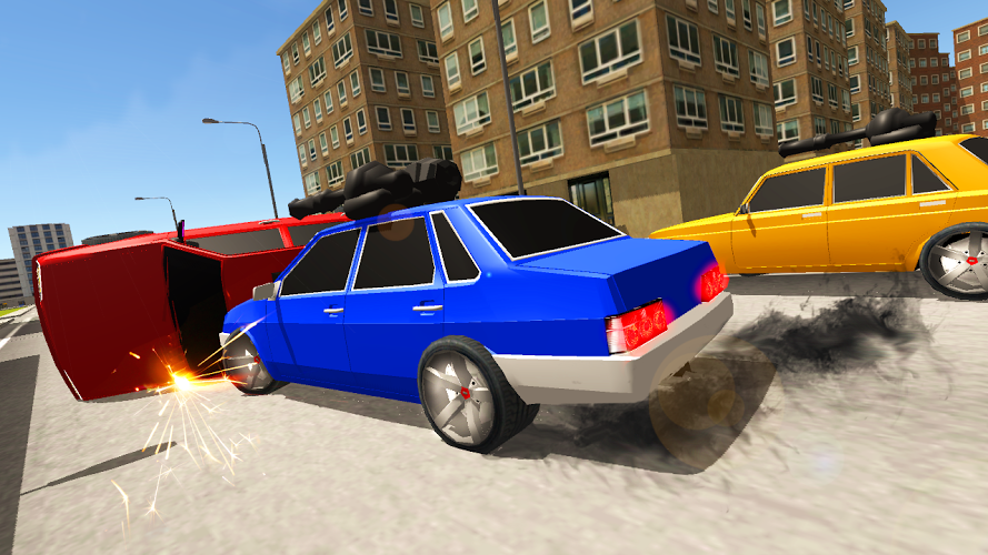 Battle Cars in City (online)截图3