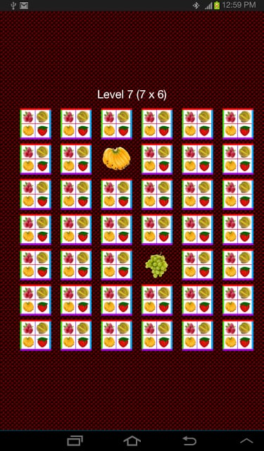 Fruits Memory Game Lite截图1