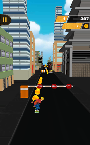 Stupid Skater 3D: Street Ride截图1