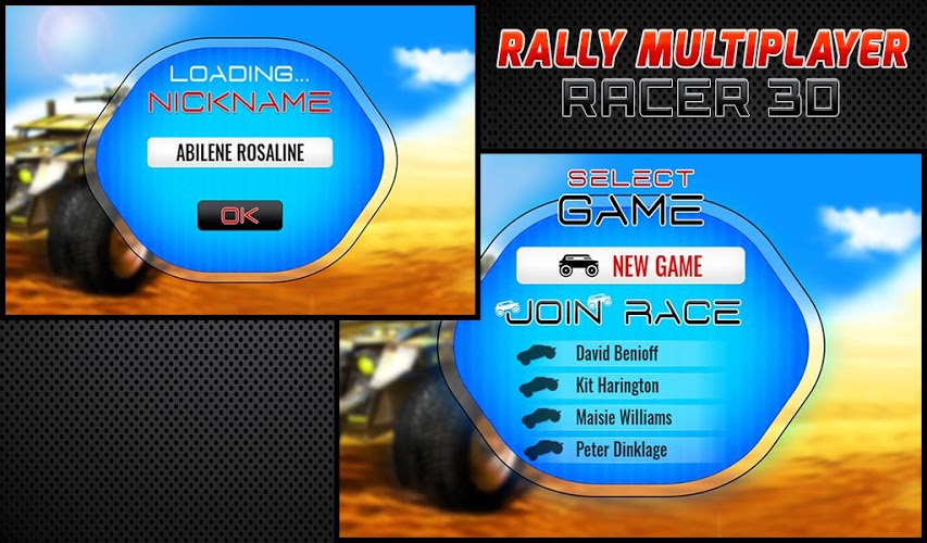 Rally Racing Car Multiplayer截图2