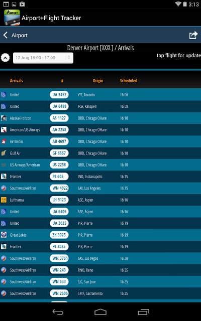 Denver Airport +Flight Tracker截图9