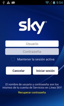 Gu&iacute;a SKY截图