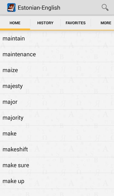 Estonian&lt;&gt;English Dictionary截图7