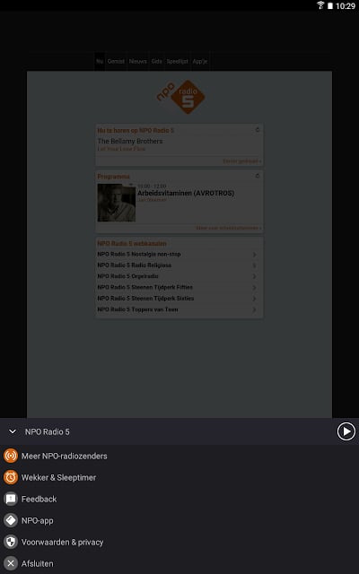 NPO Radio 5截图1