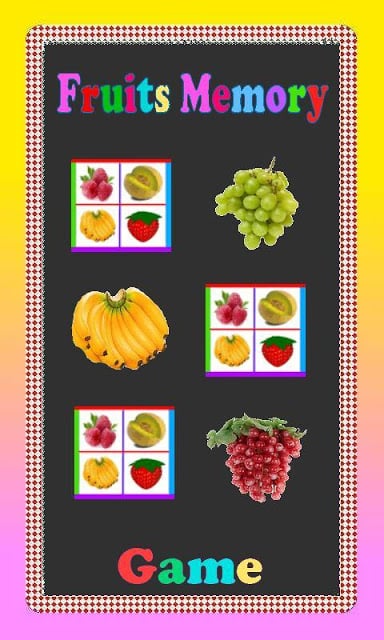 Fruits Memory Game Lite截图10