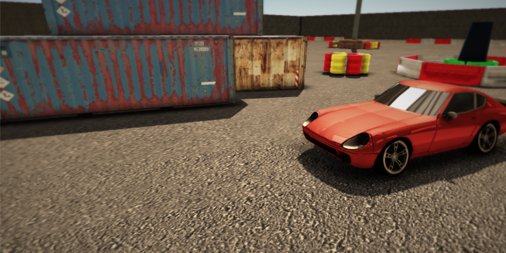 Old Car Drift 3D截图4