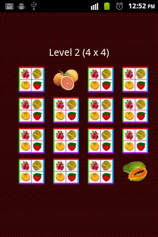 Fruits Memory Game Lite截图11