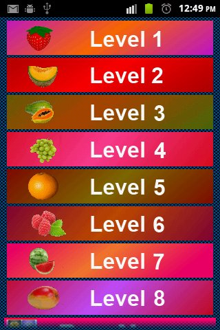 Fruits Memory Game Lite截图3