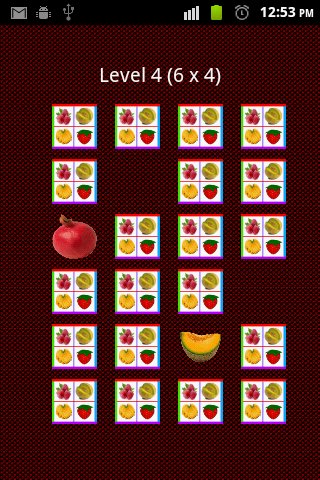 Fruits Memory Game Lite截图6