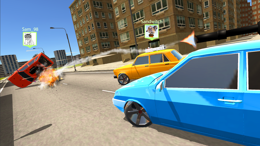 Battle Cars in City (online)截图2