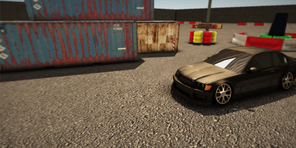 Old Car Drift 3D截图1