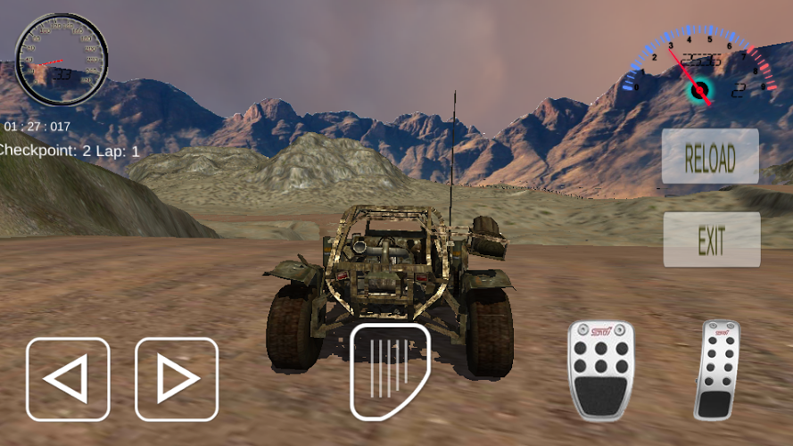 Buggy race desert截图3