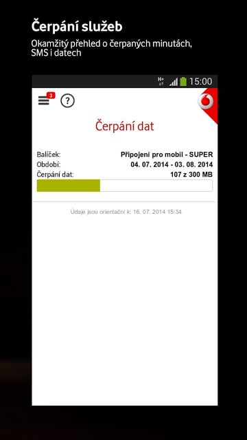 Můj Vodafone截图3