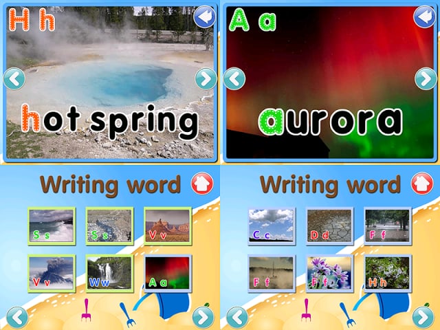 ABC Nature Flashcard Write截图4