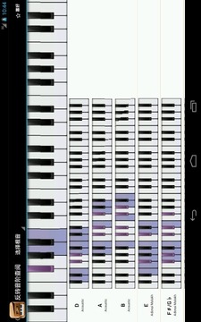 Piano Companion LITE: 钢琴和弦和规模截图