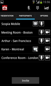 Avaya Scopia Mobile截图