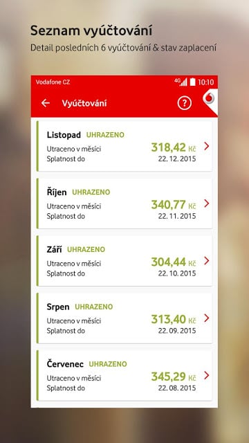 Můj Vodafone截图6