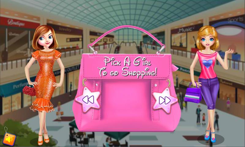Girl Dress Up Shopping Games截图2